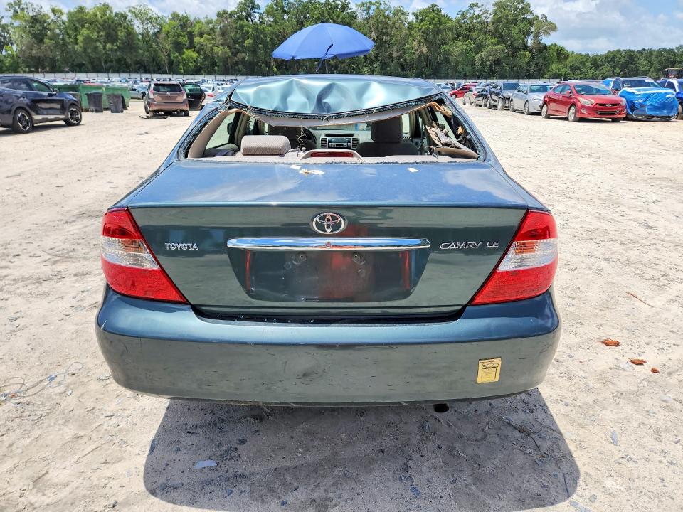 Photo 6 from auction – 2002 TOYOTA CAMRY with VIN 4T1BE32K02U567469