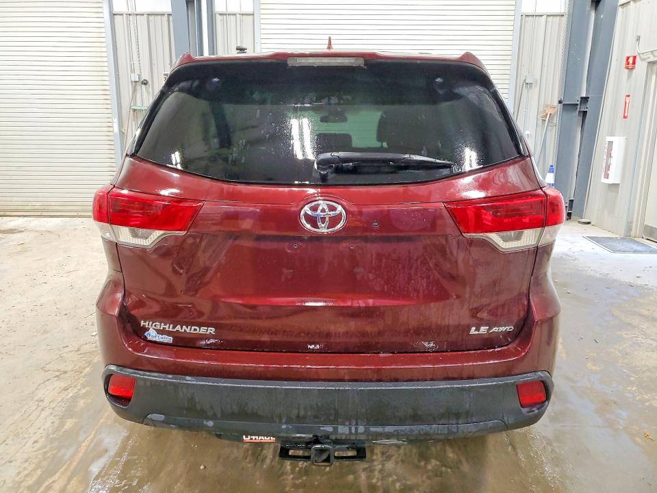 Photo 6 from auction – 2019 TOYOTA HIGHLANDER with VIN 5TDBZRFH7KS728009