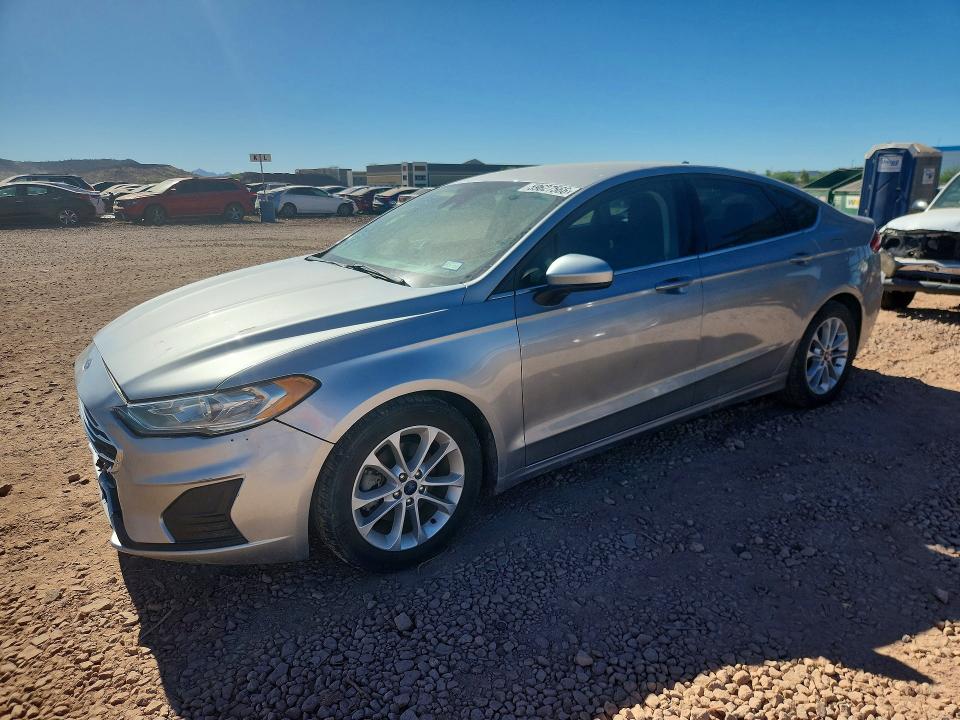 FORD FUSION 2020 with VIN 3FA6P0HD9LR250442 - Photo from auction
