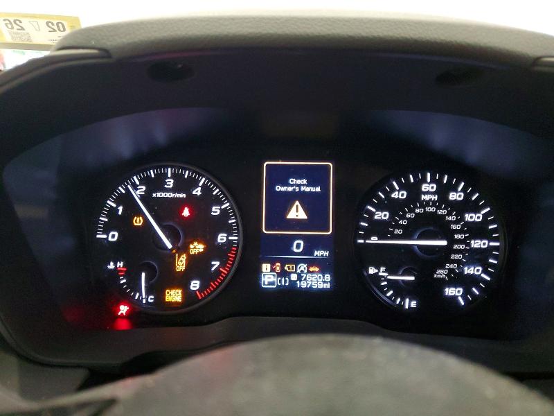 Photo 9 from auction – 2025 SUBARU CROSSTREK with VIN JF2GUABC9S8225040