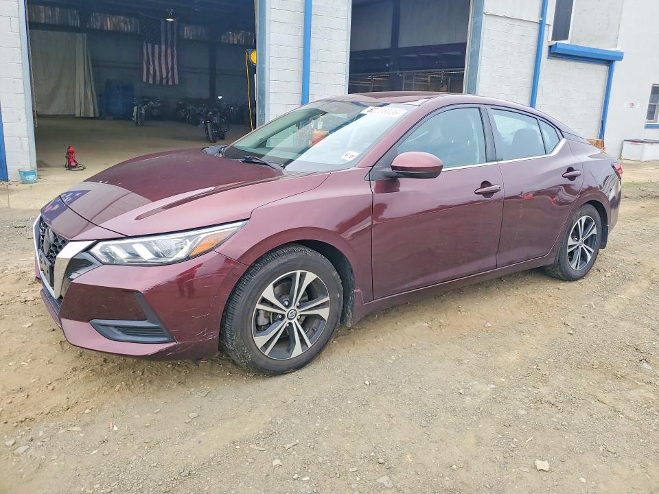 NISSAN SENTRA 2022 with VIN 3N1AB8CV0NY270348 - Photo from auction