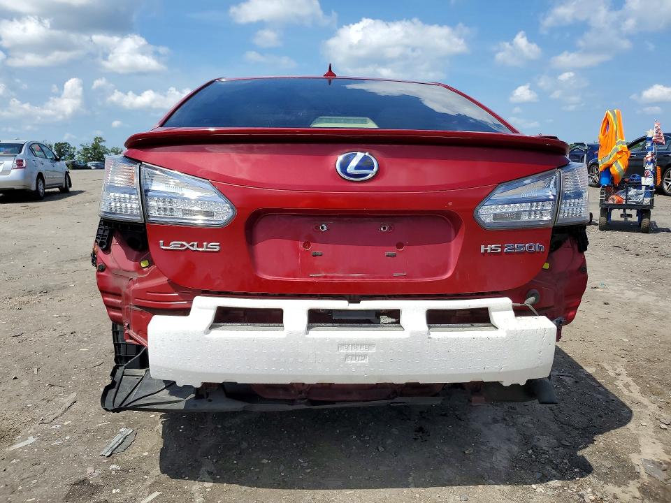 Photo 6 from auction – 2010 LEXUS HS with VIN JTHBB1BA7A2035251
