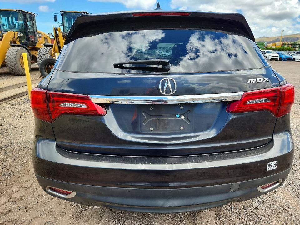 Photo 6 from auction – 2015 ACURA MDX with VIN 5FRYD3H46FB012047