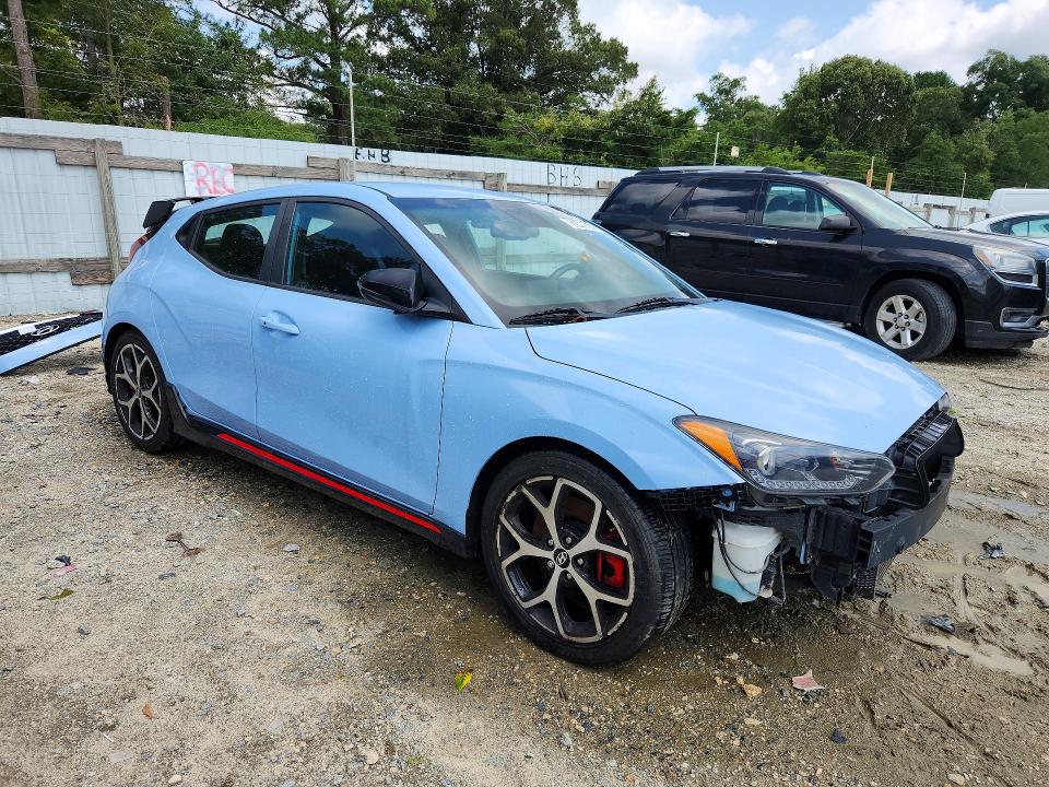 Photo 4 from auction – 2019 HYUNDAI VELOSTER N with VIN KMHT36AH1KU001418