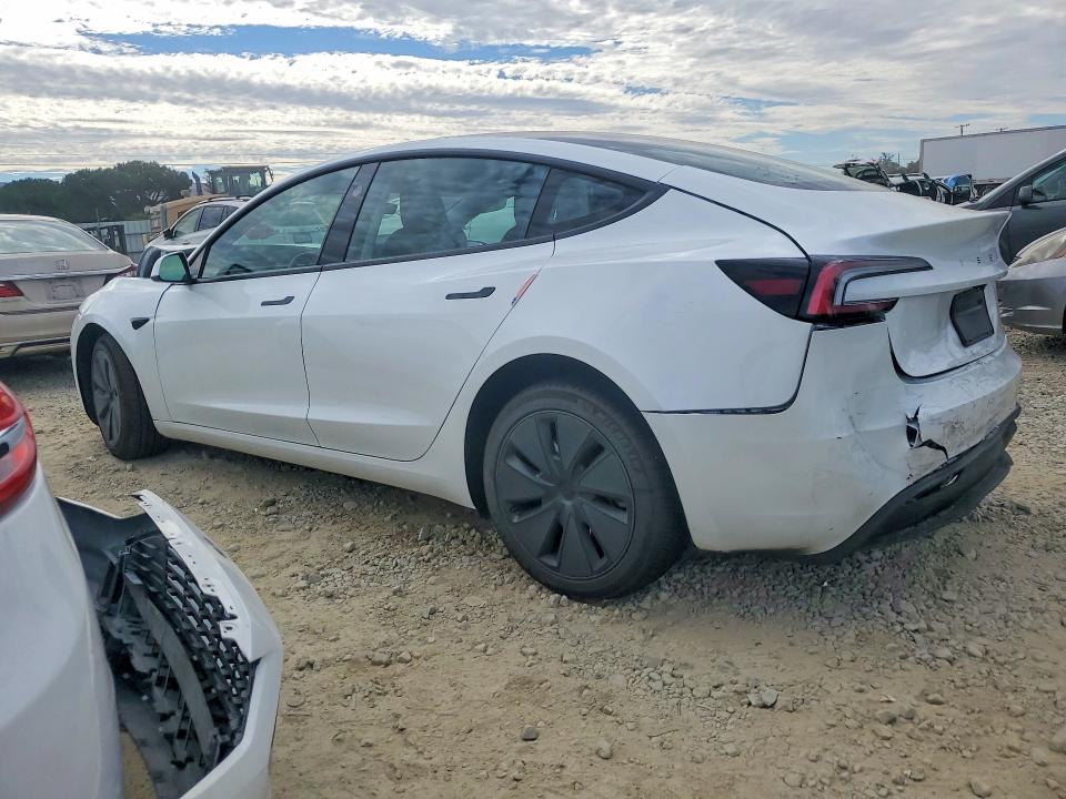 Photo 2 from auction – 2025 TESLA MODEL 3 with VIN 5YJ3E1EA9SF078951