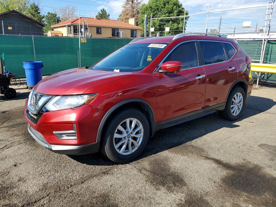 NISSAN ROGUE 2018 with VIN 5N1AT2MV8JC754403 - Photo from auction