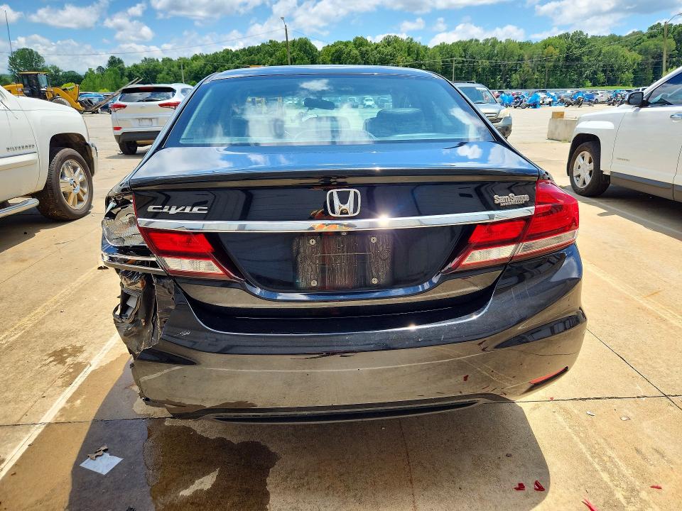 Photo 6 from auction – 2013 HONDA CIVIC with VIN 19XFB2F94DE070605