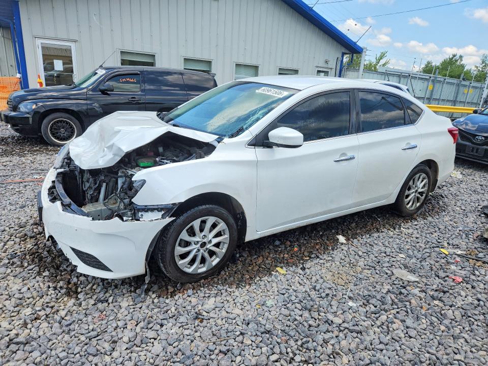 NISSAN SENTRA 2018 with VIN 3N1AB7AP3JY265928 - Photo from auction