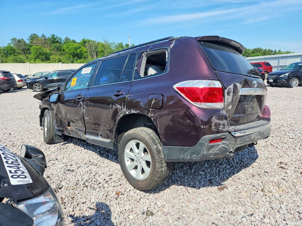 Zdjęcie 2 z aukcji – 2013 TOYOTA HIGHLANDER z VIN 5TDBK3EH7DS198579