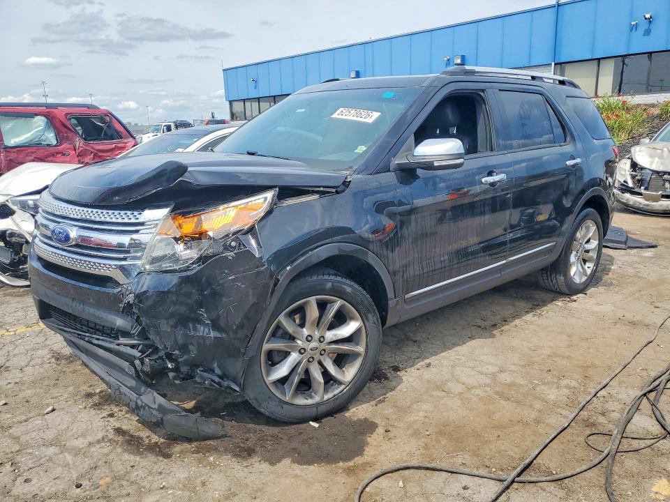 FORD EXPLORER 2015 with VIN 1FM5K8D8XFGC36696 - Photo from auction