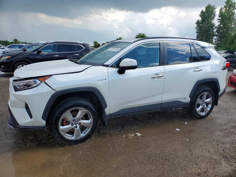 TOYOTA RAV4 2020 with VIN 2T3DWRFV6LW049582 - Photo from auction