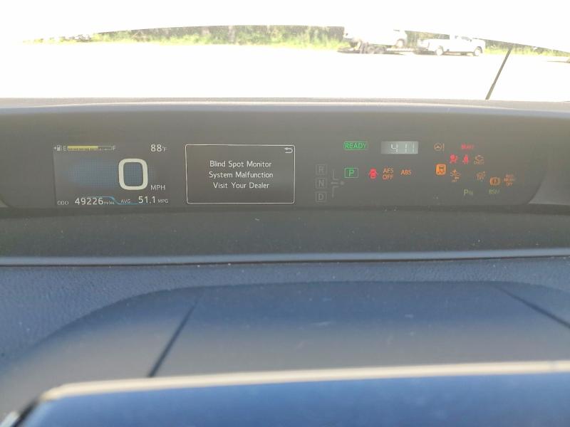 Photo 9 from auction – 2019 TOYOTA PRIUS with VIN JTDKARFU0K3083256