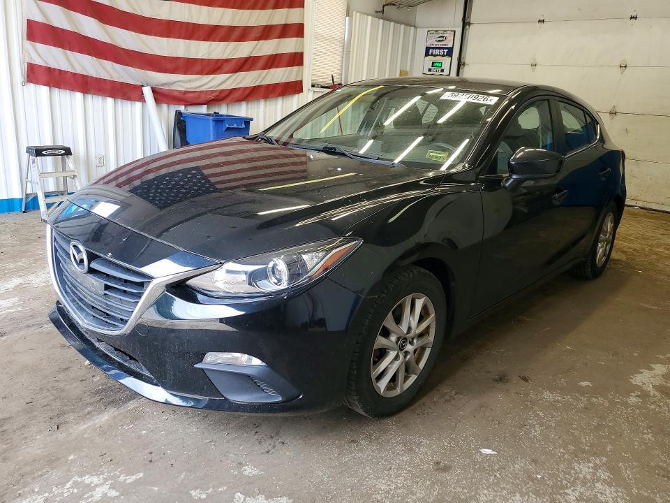 MAZDA 3 2014 with VIN JM1BM1L70E1194820 - Photo from auction