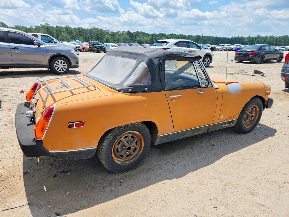 Photo 3 from auction – 1975 MG MIDGET with VIN GAN6UF155531