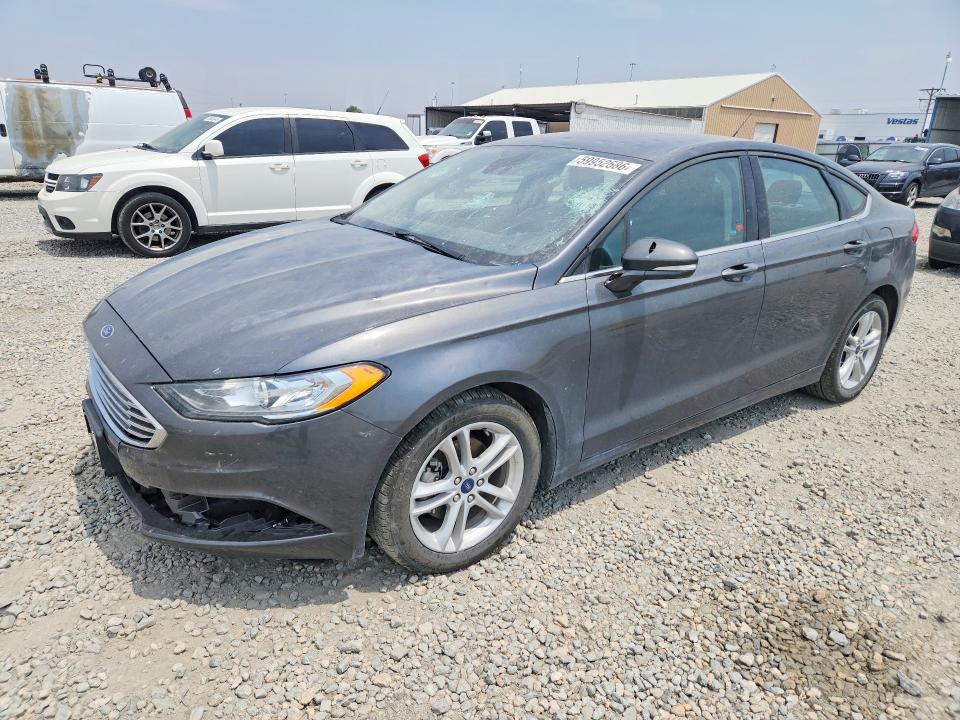 FORD FUSION 2018 with VIN 3FA6P0H76JR125101 - Photo from auction