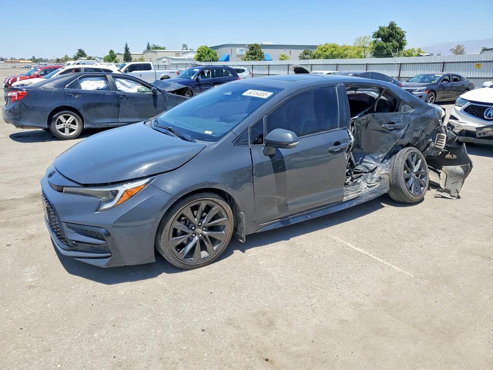 TOYOTA COROLLA 2023 with VIN JTDP4MCEXP3515744 - Photo from auction