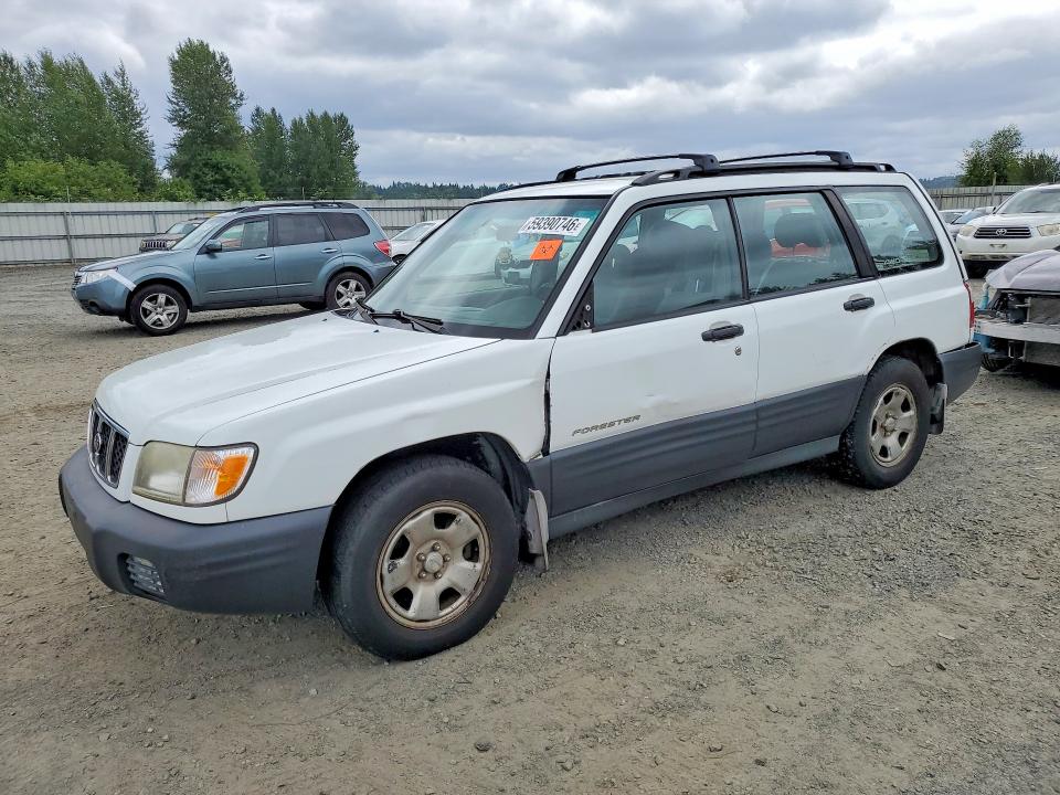 SUBARU FORESTER 2001 with VIN JF1SF635X1H768224 - Photo from auction