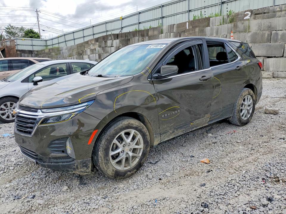 CHEVROLET EQUINOX 2023 with VIN 3GNAXKEG2PL176425 - Photo from auction