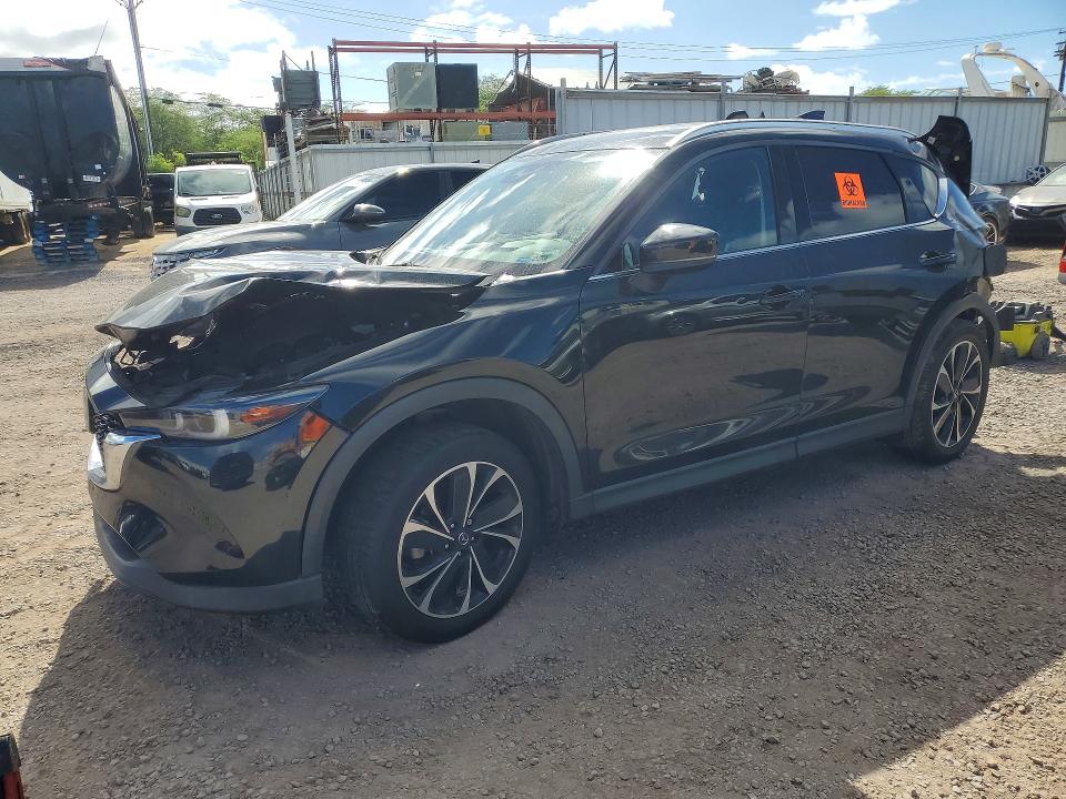 MAZDA CX-5 2022 with VIN JM3KFBEM2N0526966 - Photo from auction