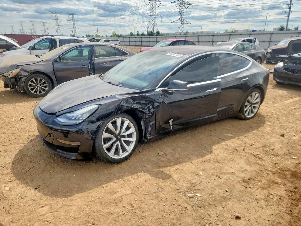 TESLA MODEL 3 2018 with VIN 5YJ3E1EBXJF076908 - Photo from auction