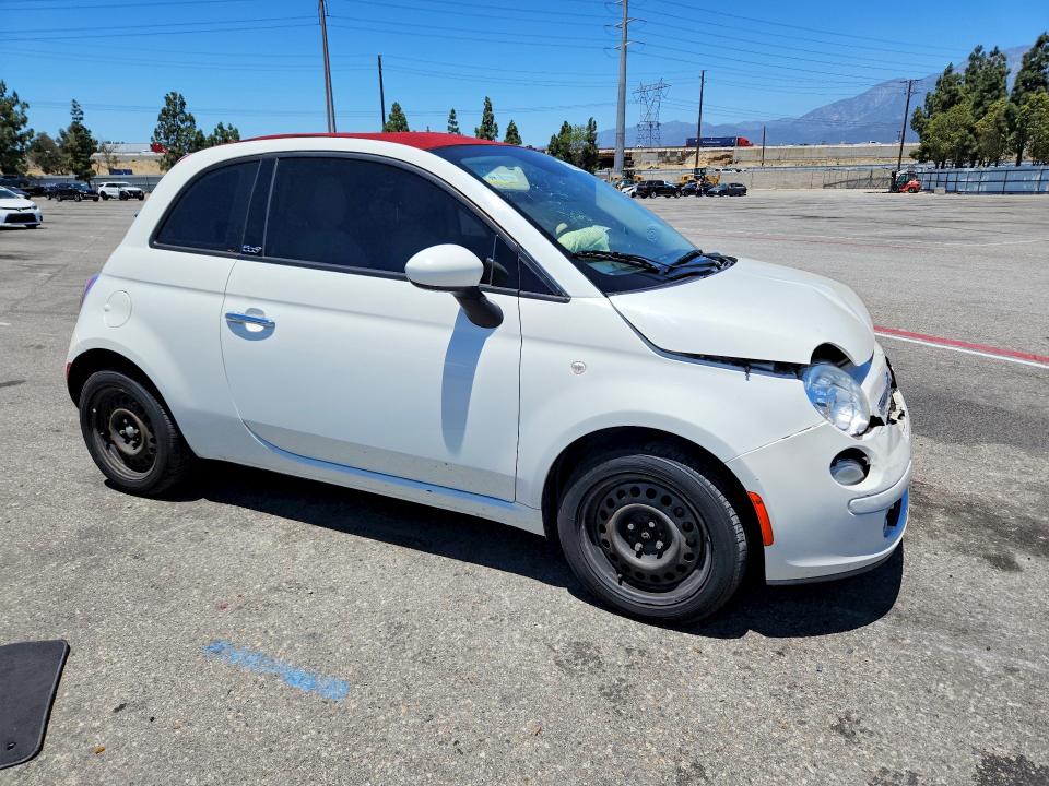 Photo 4 from auction – 2013 FIAT 500 with VIN 3C3CFFDR4DT684460