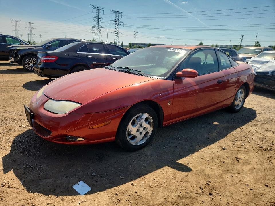 SATURN SC2 2002 with VIN 1G8ZY12772Z182644 - Photo from auction