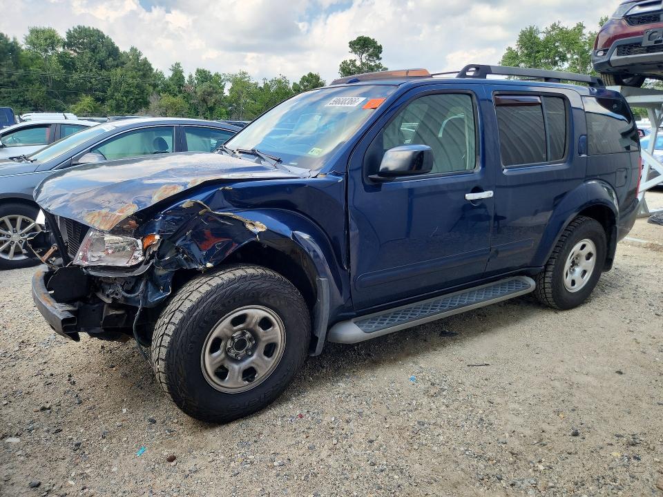 NISSAN PATHFINDER 2008 with VIN 5N1AR18U68C607064 - Photo from auction