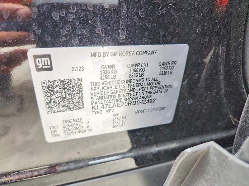 Photo 14 from auction – 2024 BUICK ENVISTA with VIN KL47LAE20RB042492