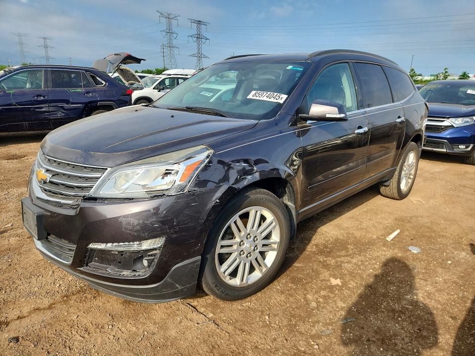 CHEVROLET TRAVERSE 2015 with VIN 1GNKRGKD6FJ148753 - Photo from auction