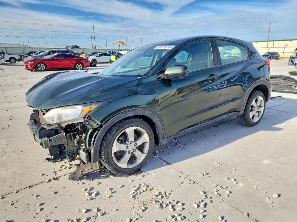 HONDA HR-V 2017 with VIN 3CZRU5H33HG702791 - Photo from auction
