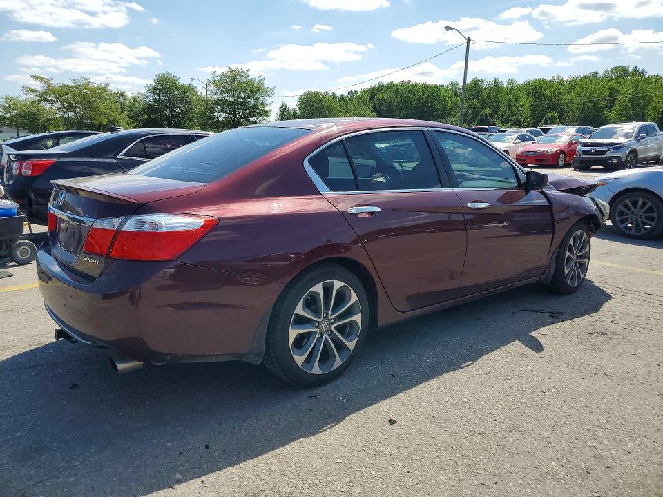 Photo 3 from auction – 2015 HONDA ACCORD with VIN 1HGCR2F58FA117752