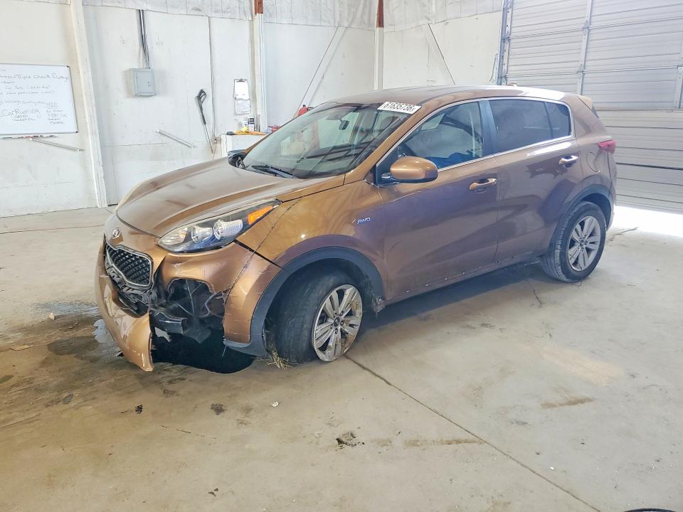 KIA SPORTAGE 2017 with VIN KNDPMCAC7H7198642 - Photo from auction