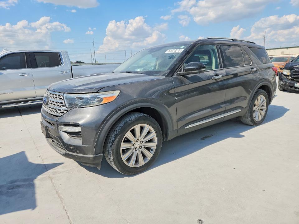 FORD EXPLORER 2020 with VIN 1FMSK8FH0LGA06029 - Photo from auction