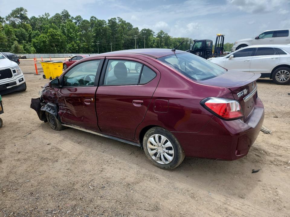 Photo 2 from auction – 2022 MITSUBISHI MIRAGE with VIN ML32FUFJ7NHF04106