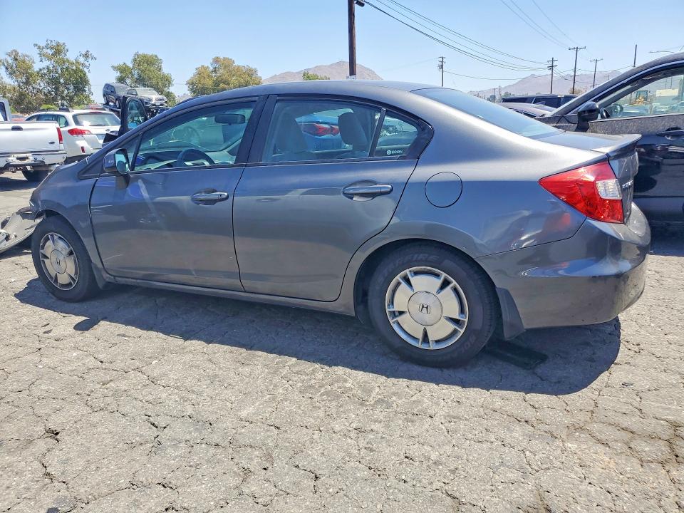 Photo 2 from auction – 2012 HONDA CIVIC with VIN 2HGFB2F60CH522740