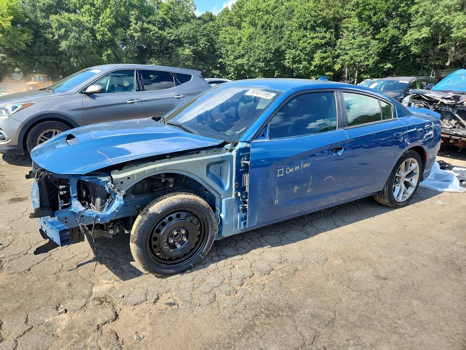 DODGE CHARGER 2020 with VIN 2C3CDXHG0LH155258 - Photo from auction