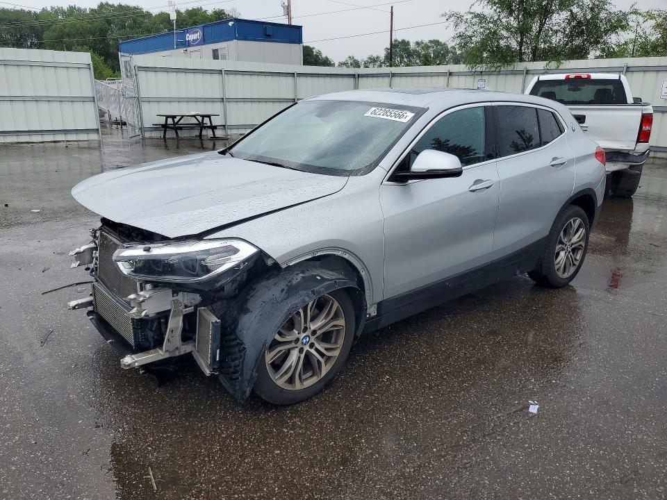 BMW X2 2018 with VIN WBXYJ5C39JEF77378 - Photo from auction