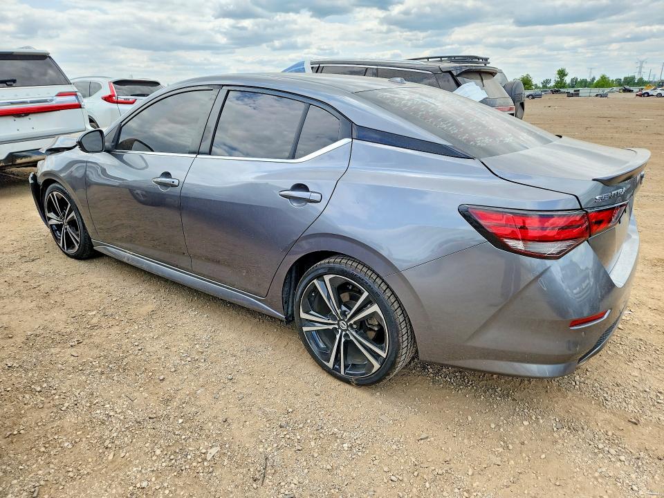 Photo 2 from auction – 2020 NISSAN SENTRA with VIN 3N1AB8DV5LY309138