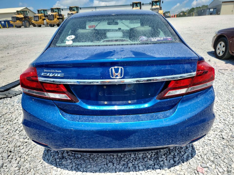 Photo 6 from auction – 2014 HONDA CIVIC with VIN 19XFB2F54EE054614