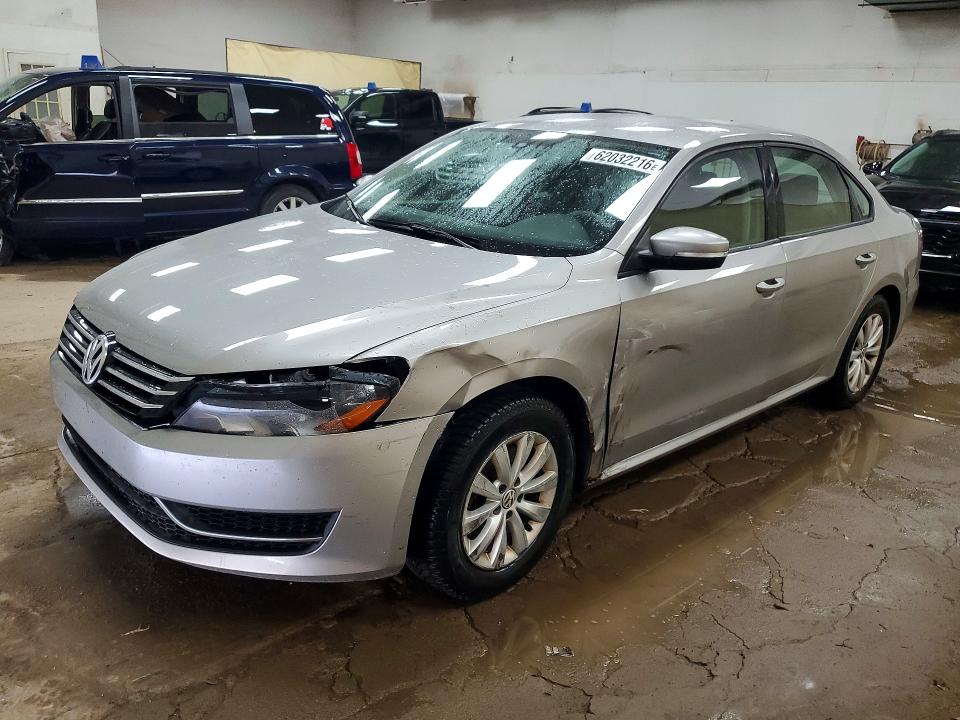 Photo 1 from auction – 2013 VOLKSWAGEN PASSAT with VIN 1VWAH7A31DC040524