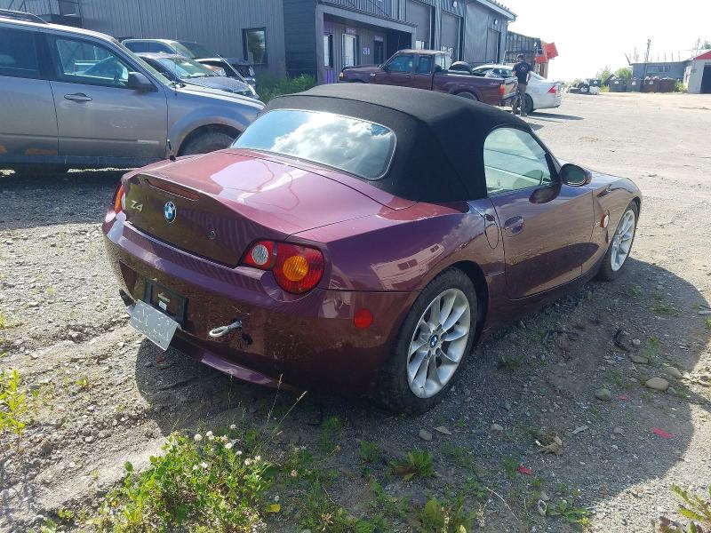 Photo 3 from auction – 2003 BMW Z4 with VIN 4USBT33403LS47922
