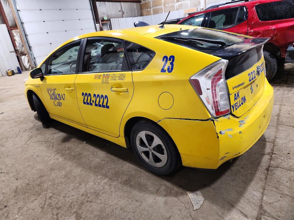 Photo 2 from auction – 2012 TOYOTA PRIUS with VIN JTDKN3DU7C5525427