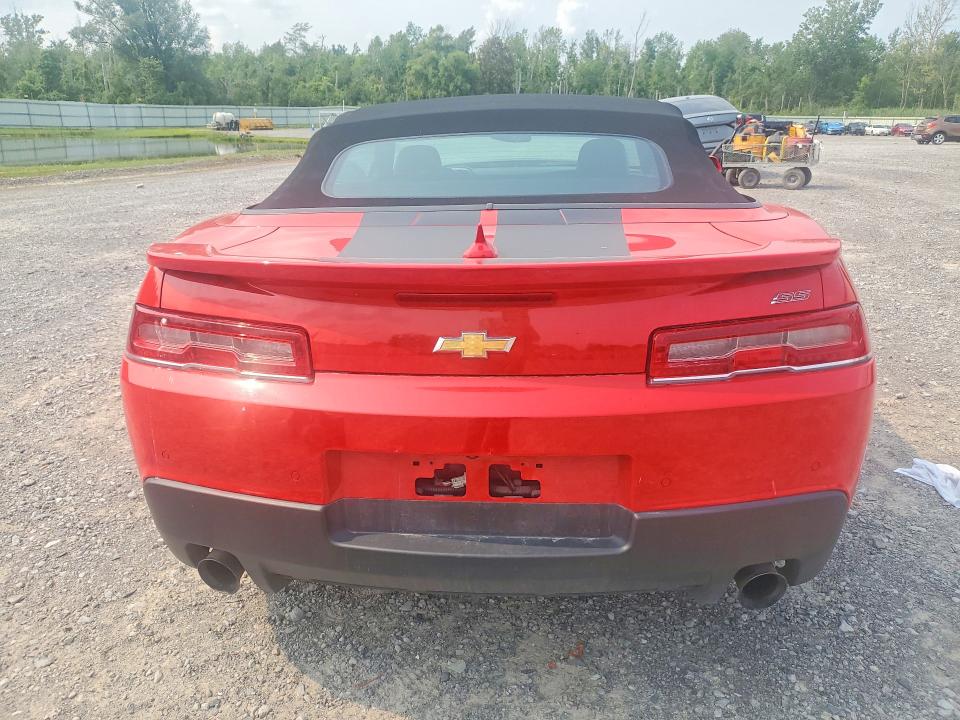 Photo 6 from auction – 2015 CHEVROLET CAMARO with VIN 2G1FK3DJ4F9215655