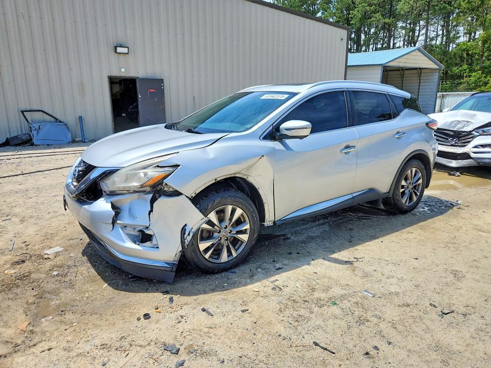 NISSAN MURANO 2016 with VIN 5N1AZ2MH3GN159819 - Photo from auction