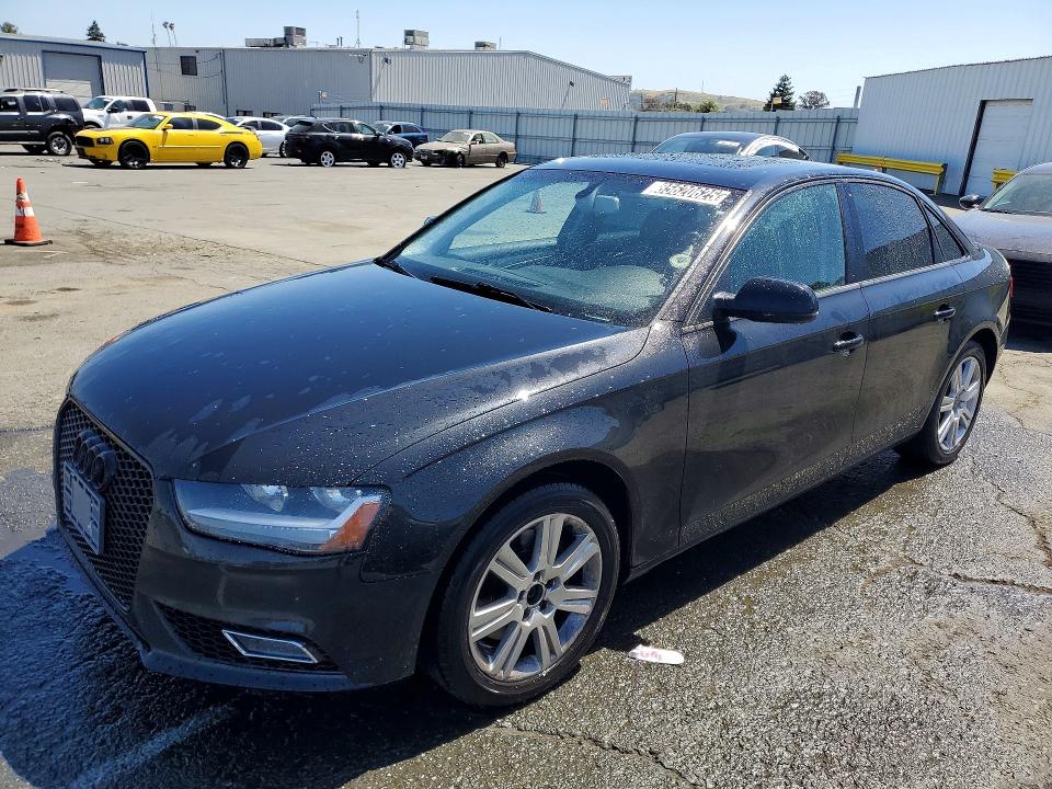 AUDI A4 2014 with VIN WAUBFAFL3EA078415 - Photo from auction