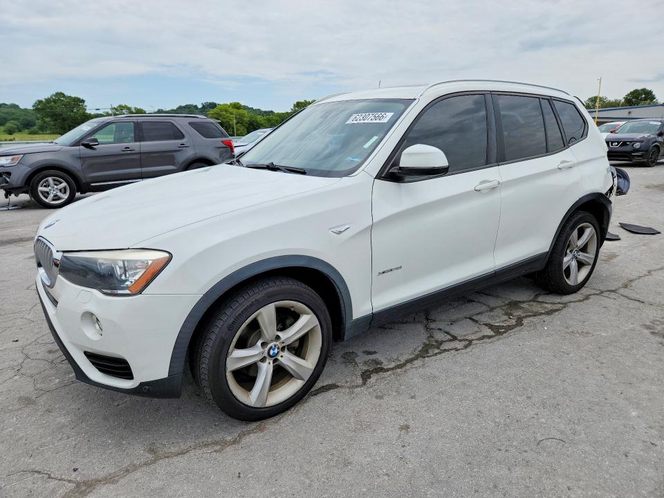 BMW X3 2017 with VIN 5UXWX9C51H0T11870 - Photo from auction