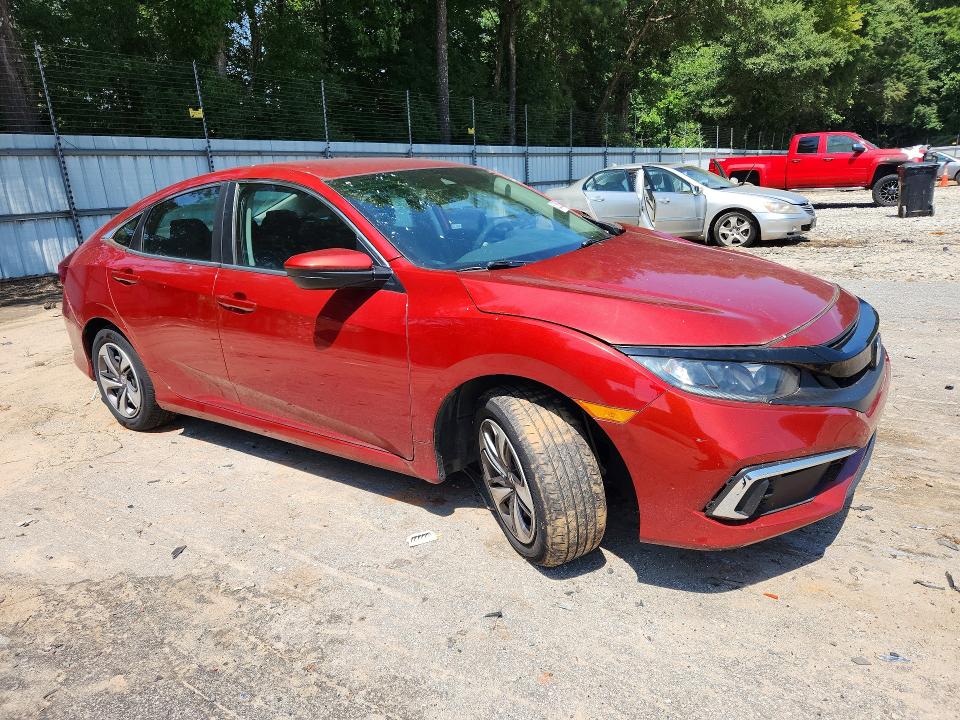 Photo 4 from auction – 2020 HONDA CIVIC with VIN 19XFC2F62LE004880