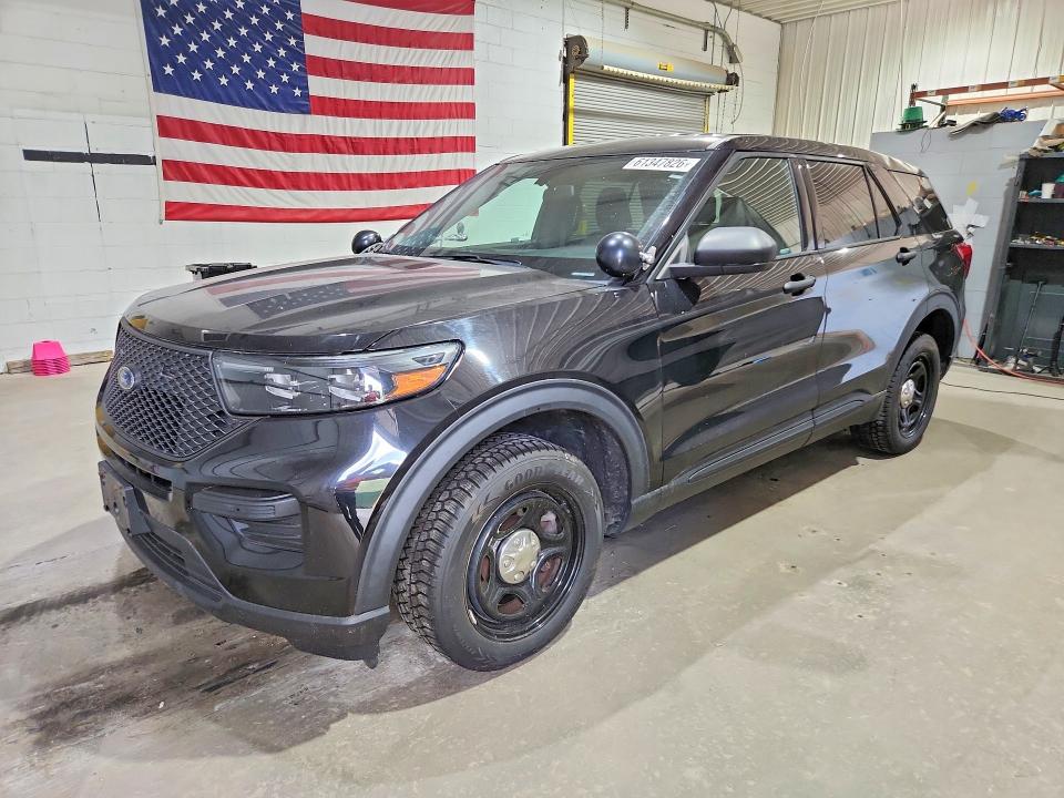 FORD EXPLORER 2021 with VIN 1FM5K8AB8MGA64553 - Photo from auction