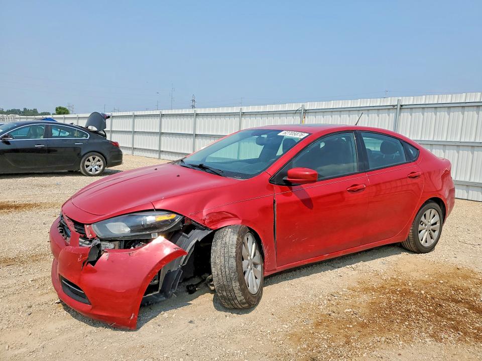 DODGE DART 2014 with VIN 1C3CDFBB2ED917870 - Photo from auction