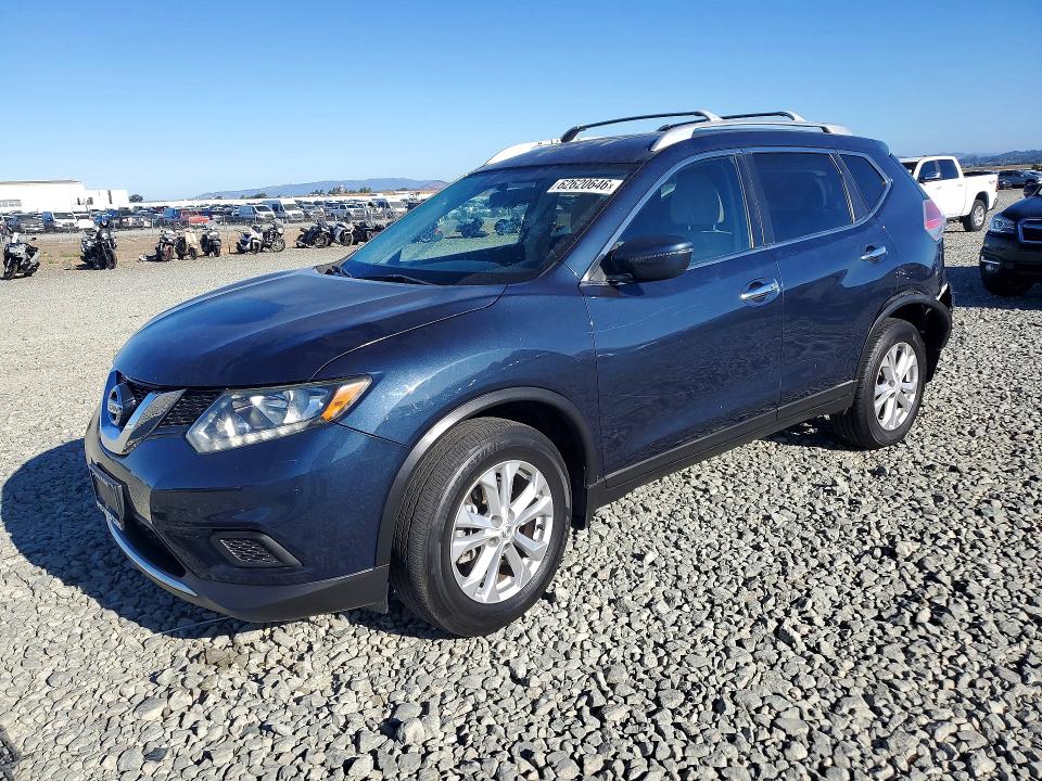 NISSAN ROGUE 2016 with VIN KNMAT2MT1GP715642 - Photo from auction